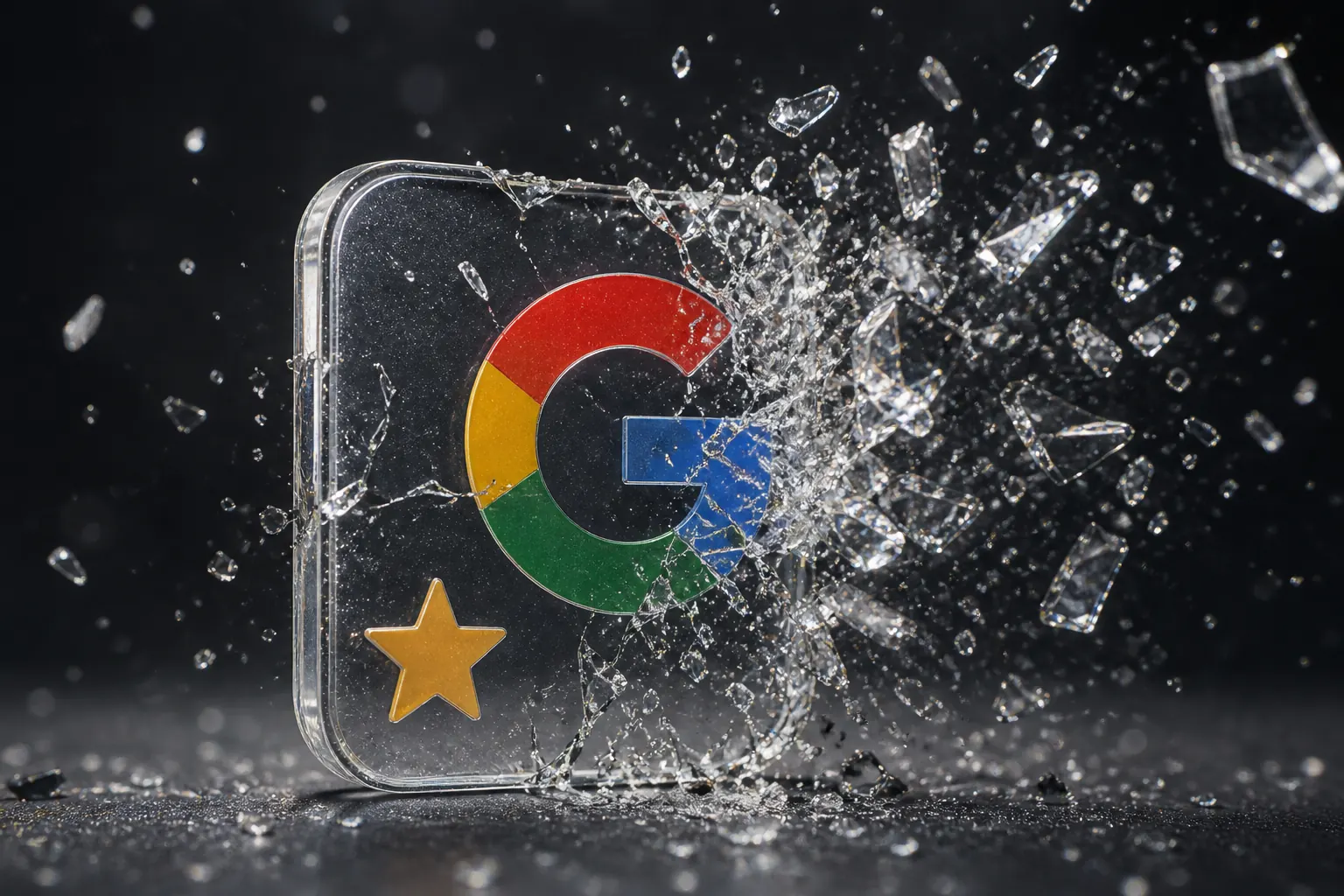 Disruption etablierter Strukturen durch KI – sinnbildlich dargestellt
